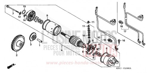 MOTEUR DE DEMARRAGE FES2501 de 2001